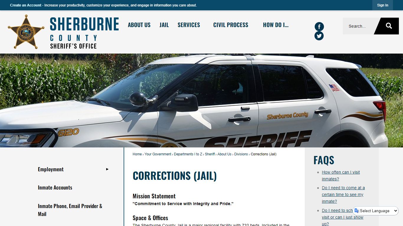 Corrections (Jail) | Sherburne County, MN